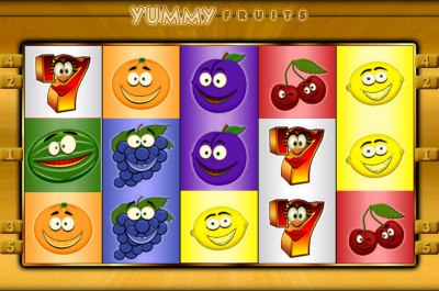 Der Spielautomat Yummy Fruits